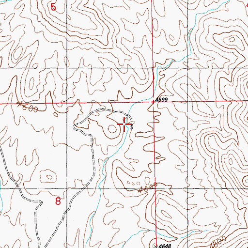 Topographic Map of Horse Camp Windmill, NM