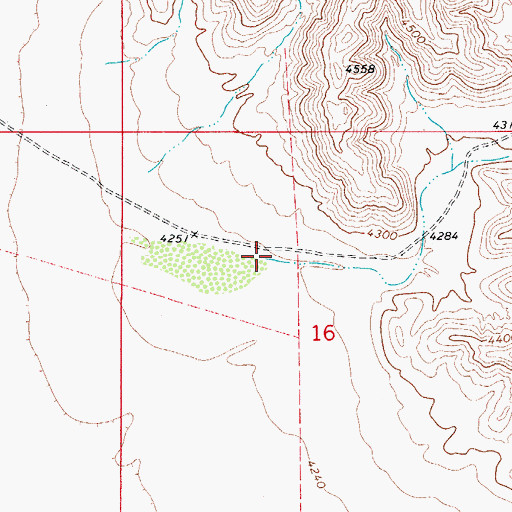 Topographic Map of Jack Smith Draw, NM