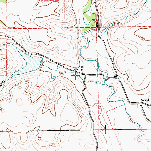 Topographic Map of Jarosito Canyon, NM