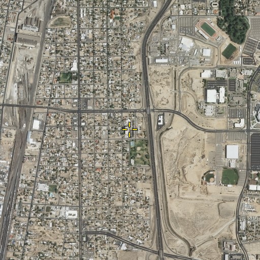 Aerial/Satellite Image of John Marshall School, NM