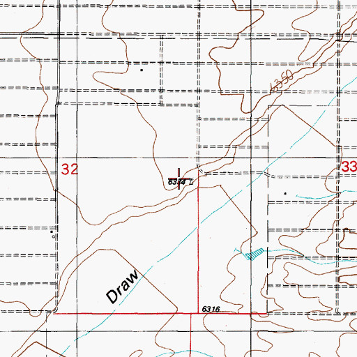 Topographic Map of Lamb Homestead, NM