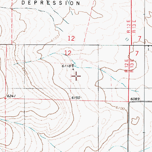 Topographic Map of Lammon Ranch, NM