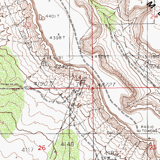 Topographic Map of Liman Windmill, NM