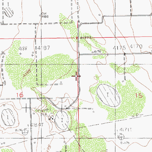 Topographic Map of Little Windmill, NM