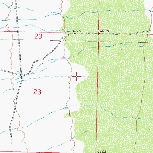 Topographic Map of Lobo Draw, NM