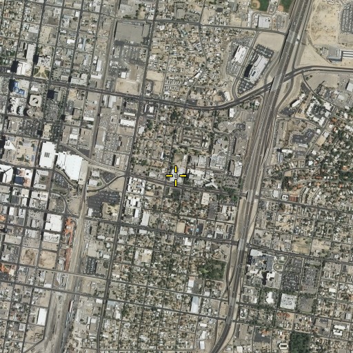 Aerial/Satellite Image of Longfellow Elementary School, NM