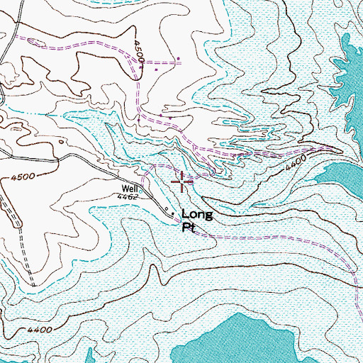 Topographic Map of Lost Canyon, NM
