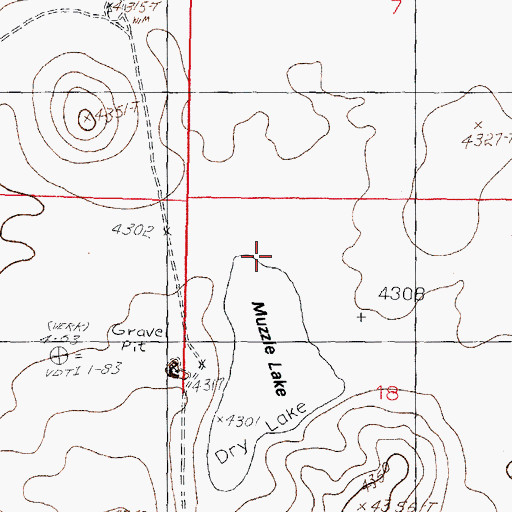 Topographic Map of Mason Draw, NM