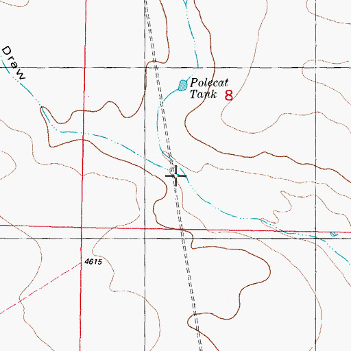 Topographic Map of McLenden Draw, NM