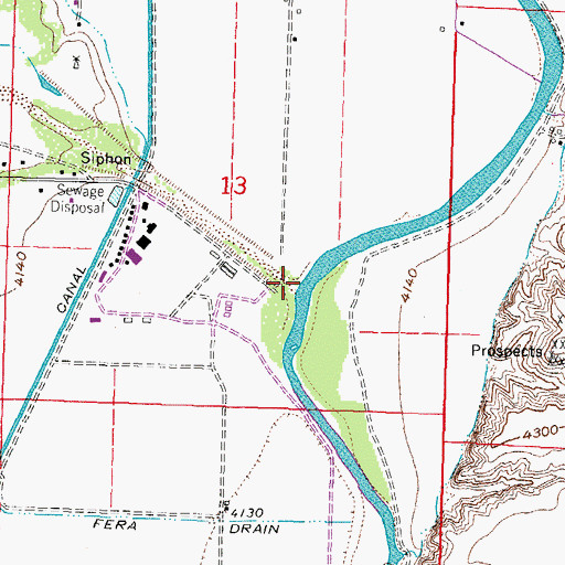 Topographic Map of Montoya Arroyo, NM