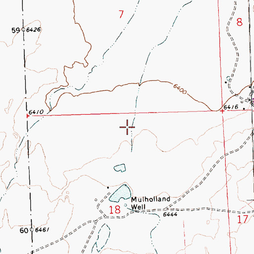 Topographic Map of Narrow Canyon, NM