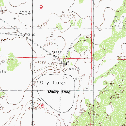 Topographic Map of New Pipeline Tub, NM