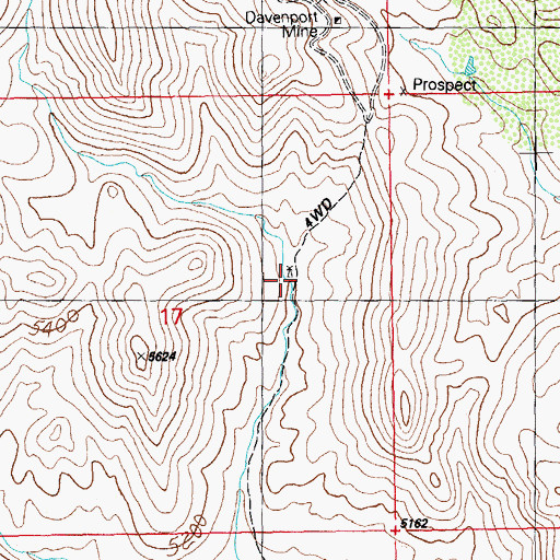 Topographic Map of New Seep Windmill, NM
