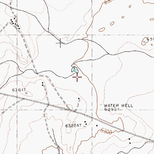 Topographic Map of Norcross Wash, NM