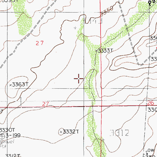 Topographic Map of Palmilla Draw, NM