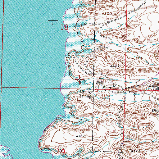 Topographic Map of Pulido Canyon, NM
