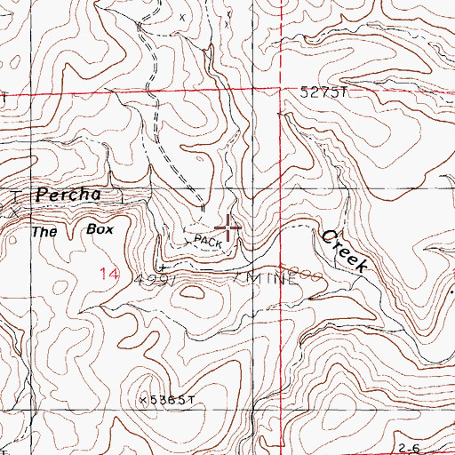 Topographic Map of Ready Pay Gulch, NM
