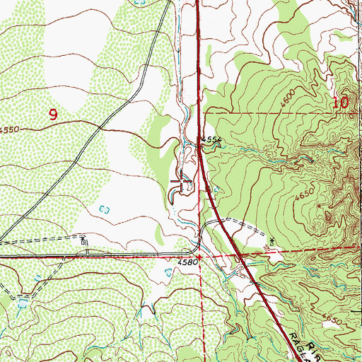 Topographic Map of Rincon Canyon, NM