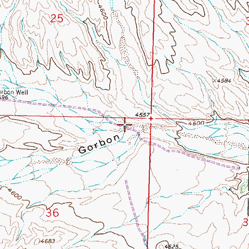 Topographic Map of Romero Canyon, NM