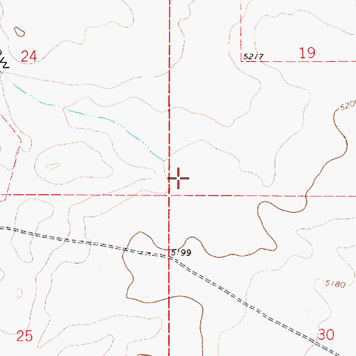 Topographic Map of San Pablo Draw, NM