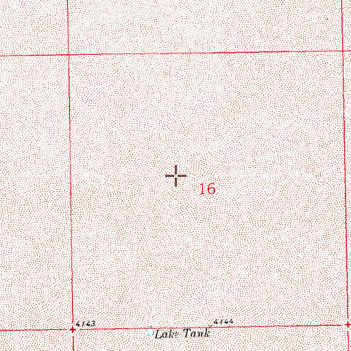 Topographic Map of South Alkali Flat, NM