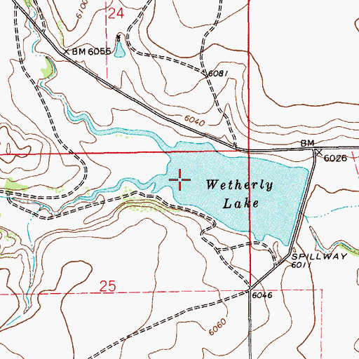 Topographic Map of South Branch Corrumpa Creek, NM
