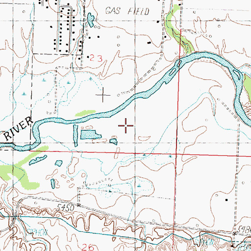 Topographic Map of Sullivan Canyon, NM