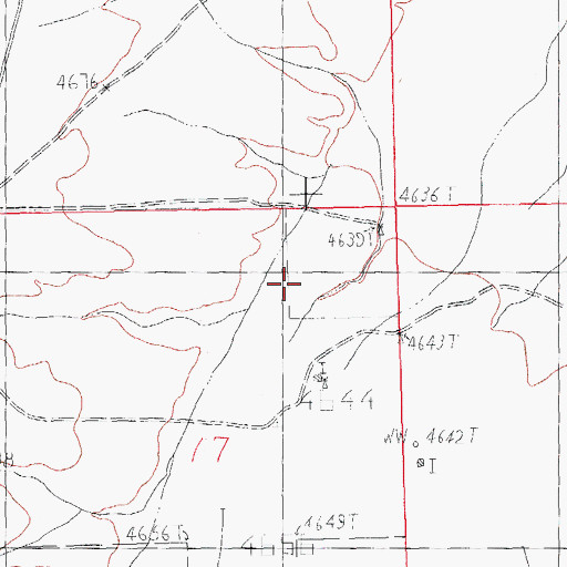 Topographic Map of Tase Golman, NM