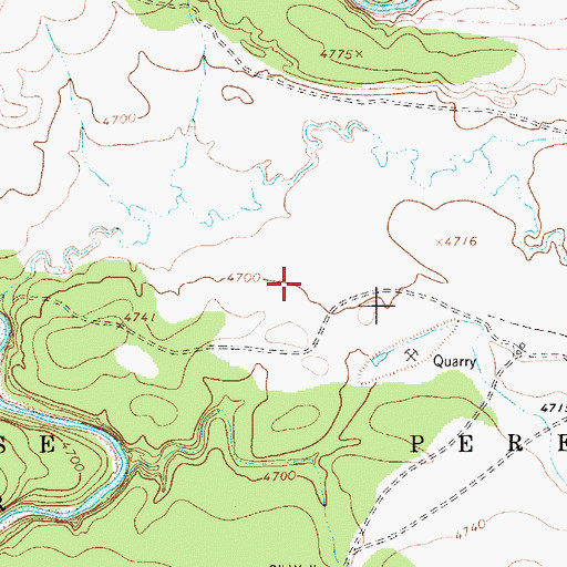 Topographic Map of Telephone Tank (historical), NM