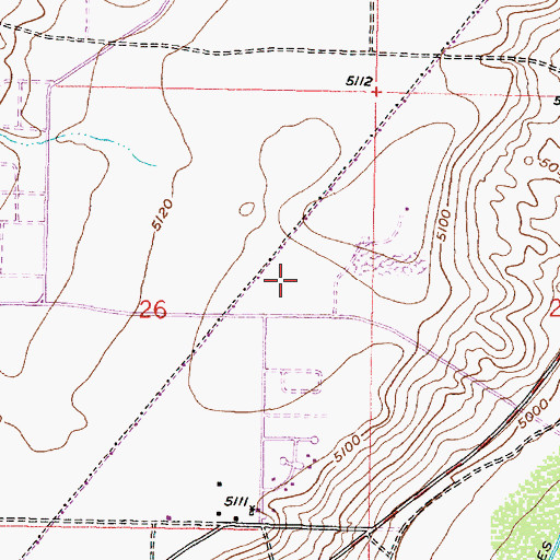 Topographic Map of Trinity Christian Academy, NM
