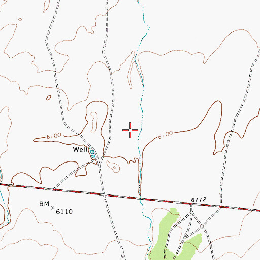 Topographic Map of Wild Berry Canyon, NM