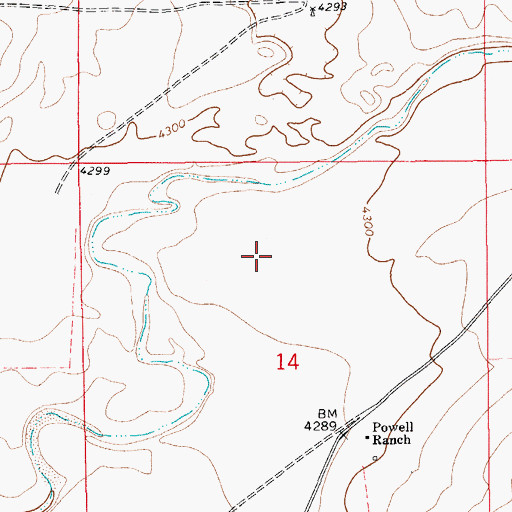 Topographic Map of Gerhardt Valley, NM