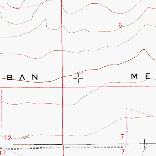 Topographic Map of Taiban Mesa, NM