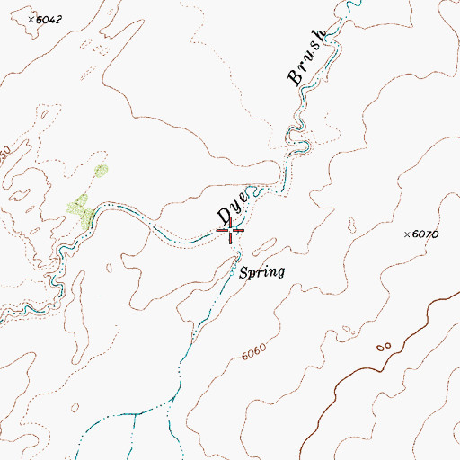 Topographic Map of Grey Ridge Canyon, NM