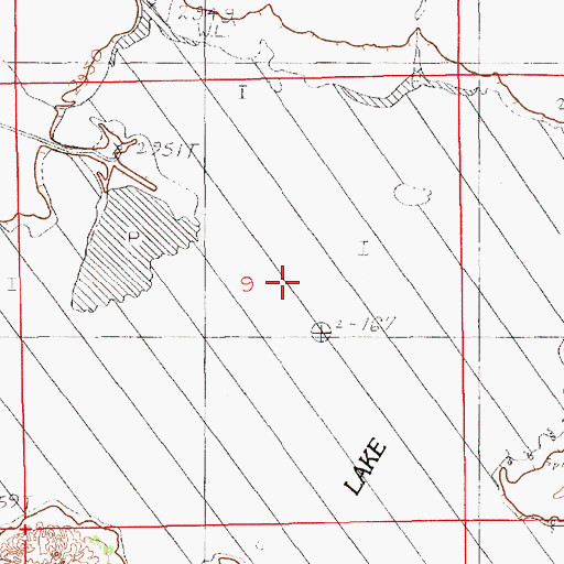 Topographic Map of Salt Lake, NM