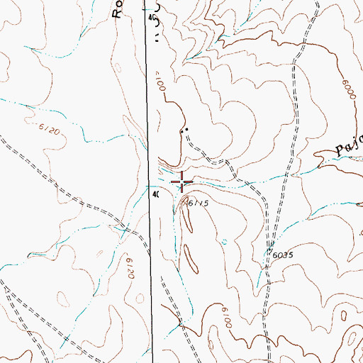 Topographic Map of Tse-clani-to Wash, NM