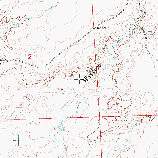 Topographic Map of Naashoibito, NM