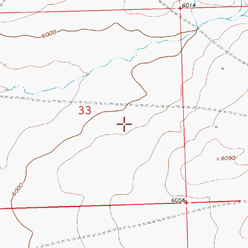 Topographic Map of Delnazini, NM