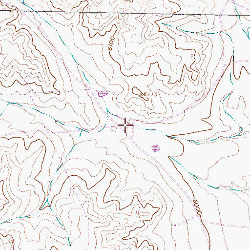 Topographic Map of Cabezon Tank Number 3, NM