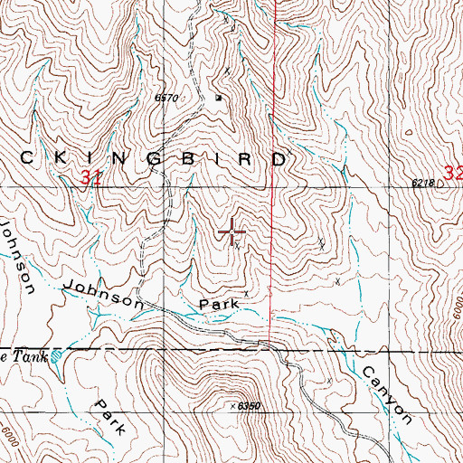 Topographic Map of Mayday Number 2, NM
