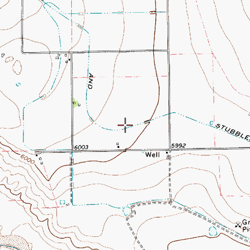 Topographic Map of Number 11 and Stubblefield Lateral, NM