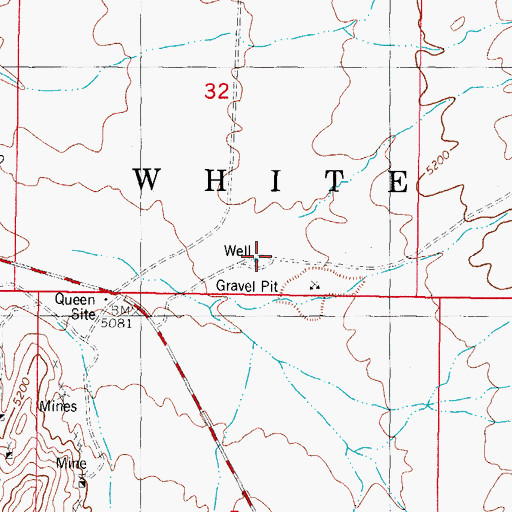 Topographic Map of Murray Well, NM