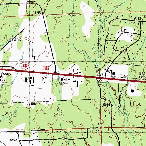 Topographic Map of Silver City District Ranger Office, NM