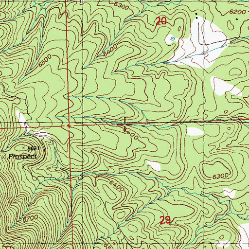 Topographic Map of McComas Tank, NM