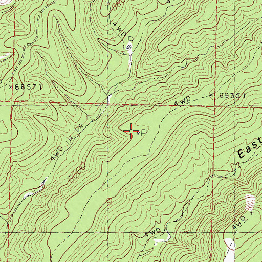 Topographic Map of Juan Mesa Tank Number Two, NM
