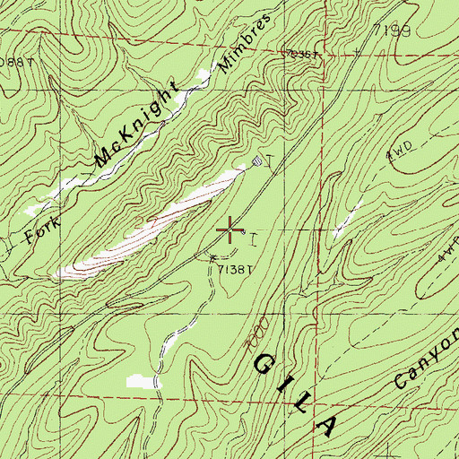 Topographic Map of Pothole Tank, NM