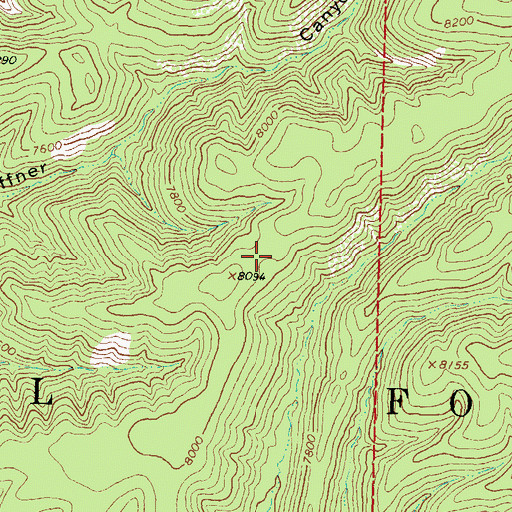 Topographic Map of Hay Number Two Tank, NM