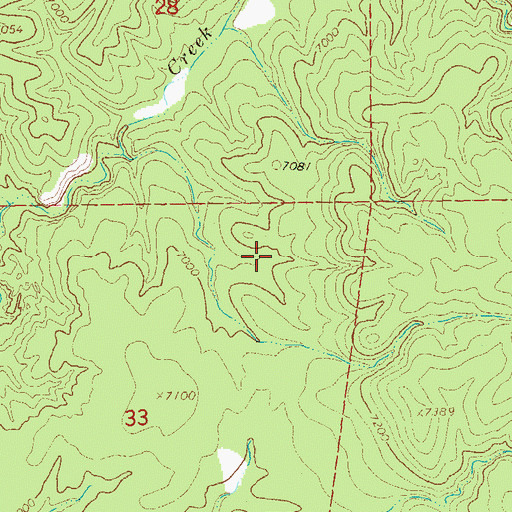 Topographic Map of Steer Water Tank, NM
