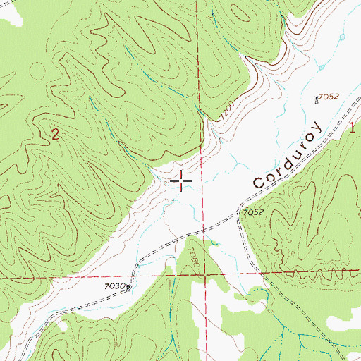 Topographic Map of Doagy Tank, NM