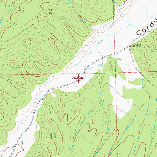Topographic Map of Doagy Well, NM